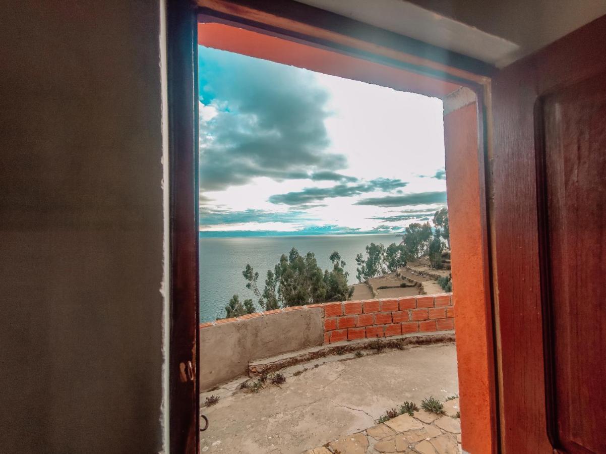 Inti Wasi Lodge Comunidad Yumani Bagian luar foto