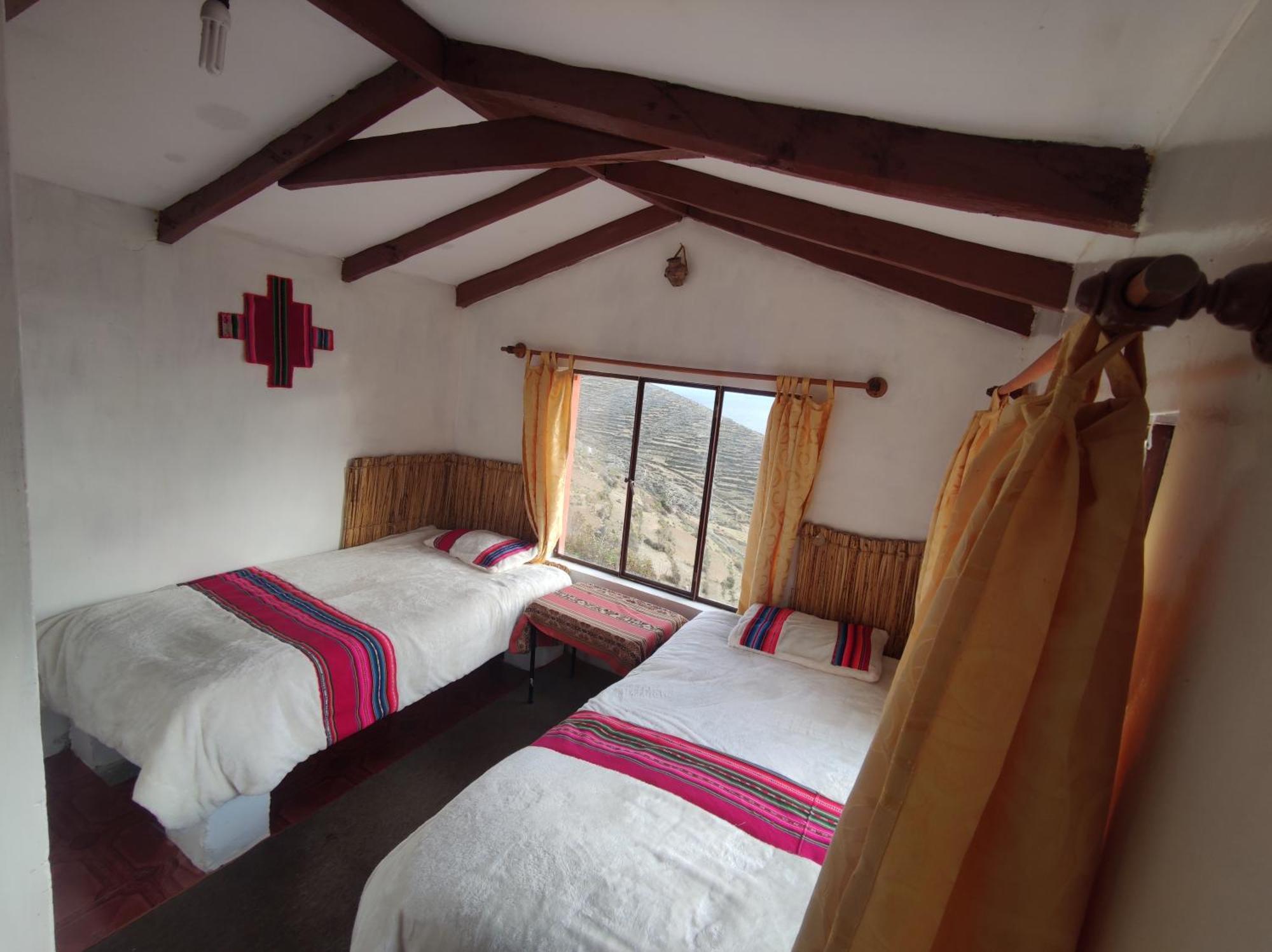 Inti Wasi Lodge Comunidad Yumani Bagian luar foto