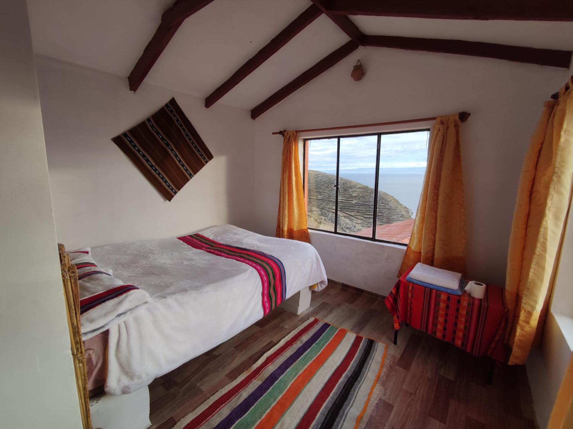 Inti Wasi Lodge Comunidad Yumani Bagian luar foto